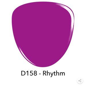 Bright Purple Nail Dip: Revel Nail Rhythm